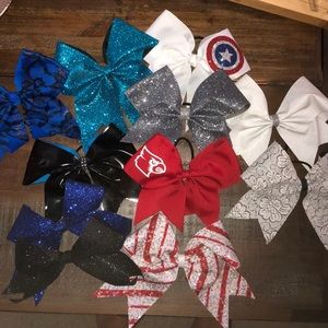 Allstar cheer bow lot